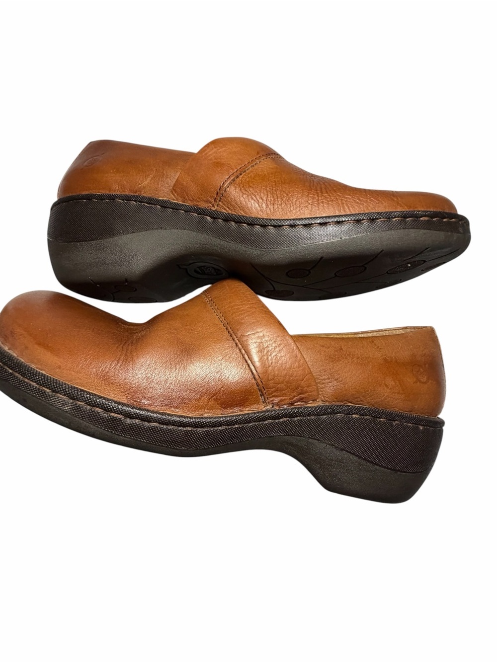 B.O.C Born Toby Duo Brown Leather Slip-On Loafers Womens 9.5 - Picture 8 of 15